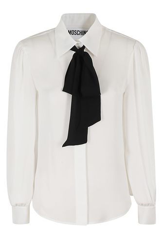 Moschino Silk Shirt - Moschino - Modalova