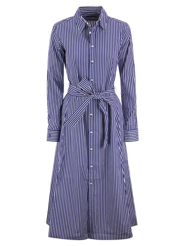 Belted Striped Shirtdress - Polo Ralph Lauren - Modalova