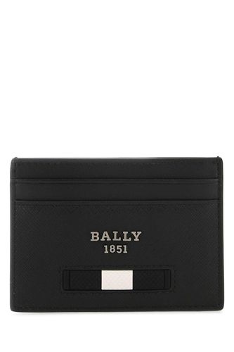 Bally Black Leather Card Holder - Bally - Modalova
