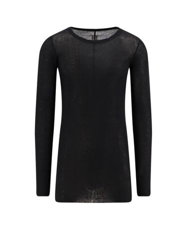 Long Sleeved Crewneck T-shirt - Rick Owens - Modalova