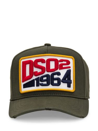 Dsquared2 Gabardine Baseball Cap - Dsquared2 - Modalova