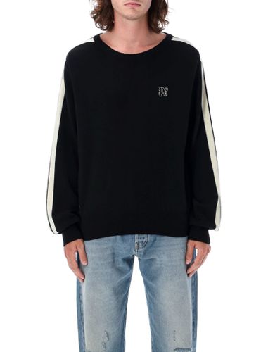 Pa Monogram Track Sweater - Palm Angels - Modalova