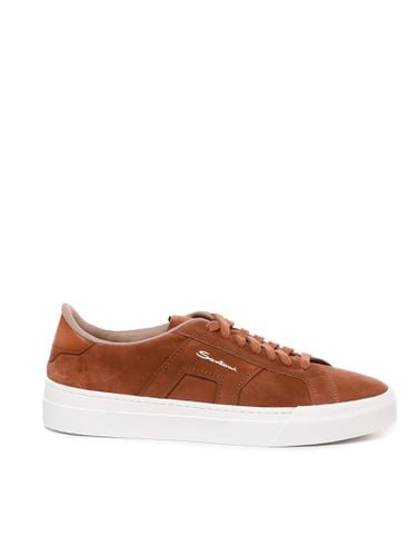 Santoni Sneakers In Suede - Santoni - Modalova