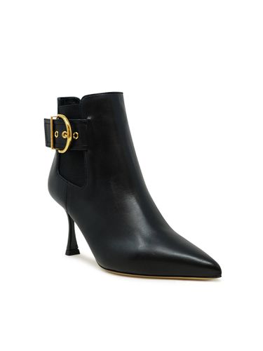 Ninalilou Black Leather Ankle Boots - Ninalilou - Modalova