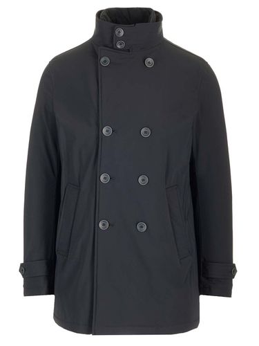 Herno Washington Peacoat - Herno - Modalova