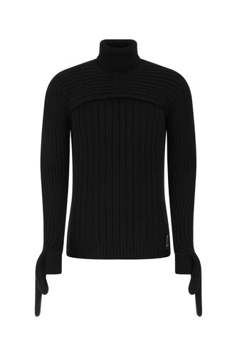 Fendi Black Wool Sweater - Fendi - Modalova