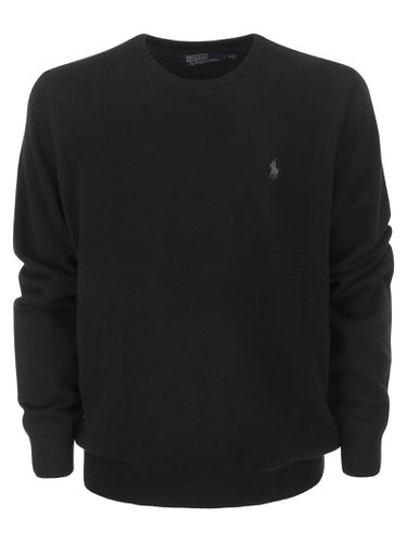 Crew-neck Wool Sweater - Polo Ralph Lauren - Modalova