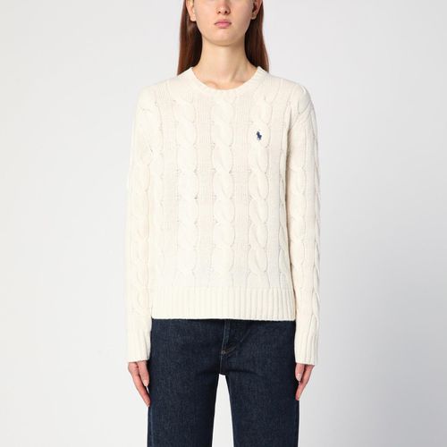 Wool And Cashmere Cable Knit Jumper - Ralph Lauren - Modalova