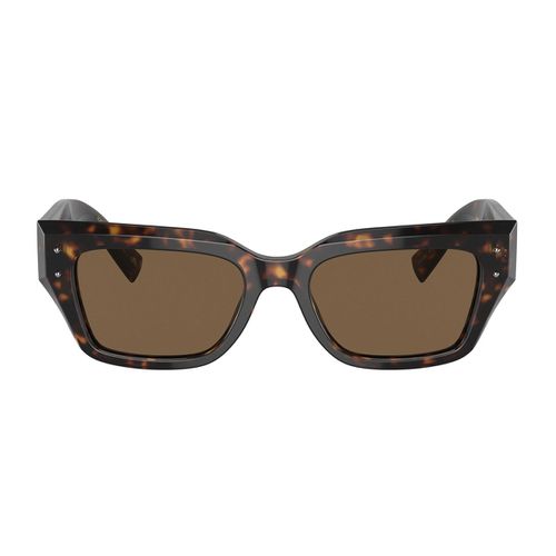 Dg4462 Linea Dg Sharped 502/73 Havana Sunglasses - Dolce & Gabbana Eyewear - Modalova
