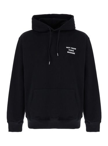 Hoodie With Logo In Cotton Man - Drôle de Monsieur - Modalova