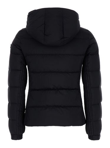 Mirel Hooded Down Jacket With Logo In Nylon Woman - TATRAS - Modalova