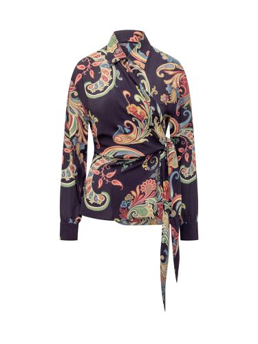 Etro Shirt With Floral Print - Etro - Modalova