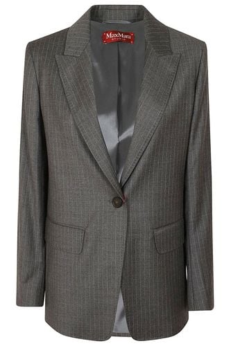 Single-breasted Striped Jacket - Max Mara - Modalova