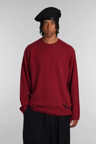 Yohji Yamamoto Knitwear In Red Wool - Yohji Yamamoto - Modalova