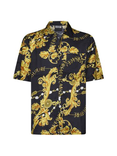 Baroque Print Shirt - Versace Jeans Couture - Modalova