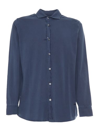 Fay Jersey Tinto Frosted Shirt - Fay - Modalova