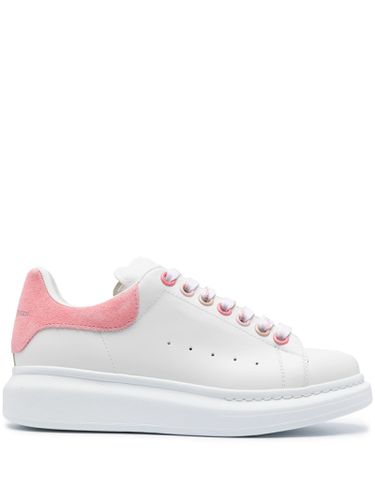 Oversized Sneakers With Pink And Multicolour Details - Alexander McQueen - Modalova