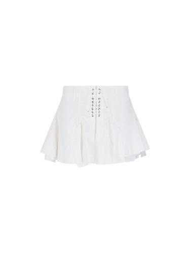 Pleated Mini Skirt - Ludovic de Saint Sernin - Modalova