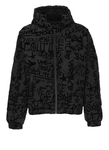 Logo-print Hooded Jacket - Versace Jeans Couture - Modalova