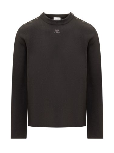 Courrèges Crewneck Sweater - Courrèges - Modalova