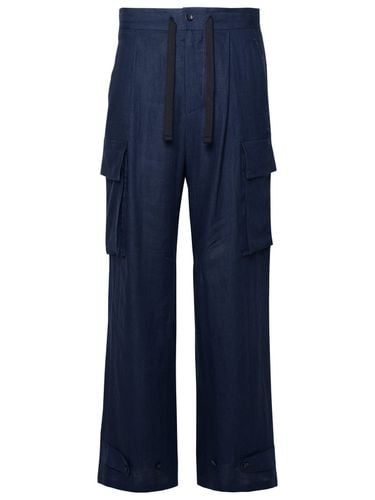 Dolce & Gabbana Linen Cargo Pants - Dolce & Gabbana - Modalova