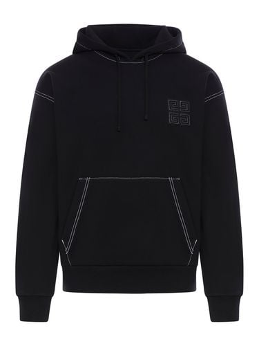 Givenchy 4g Hoodie In Fleece - Givenchy - Modalova