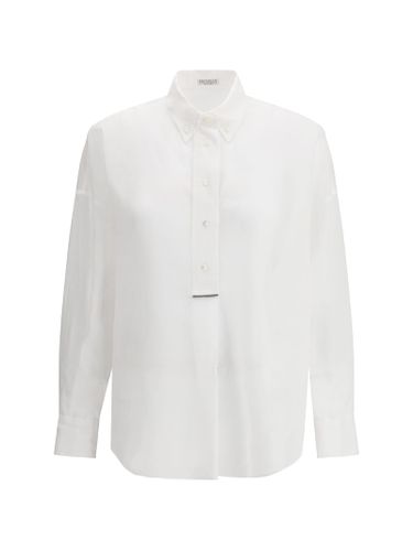 Semi-transparent Shirt - Brunello Cucinelli - Modalova