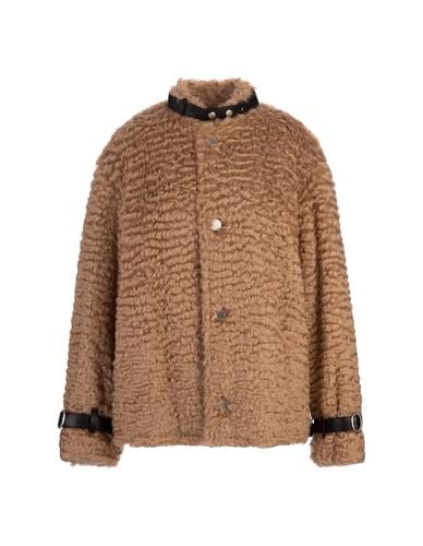 Gold Earth Mohair Short Coat - Jil Sander - Modalova