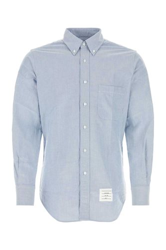 Thom Browne Light-blue Oxford Shirt - Thom Browne - Modalova