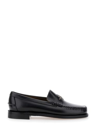 Dan Pull-on Loafers With Studs In Leather Man - Sebago - Modalova