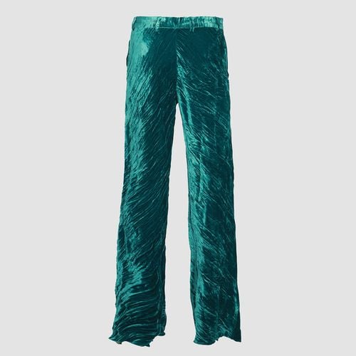 Etro Dark Green Pants - Etro - Modalova