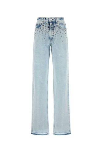 Alessandra Rich Denim Jeans - Alessandra Rich - Modalova