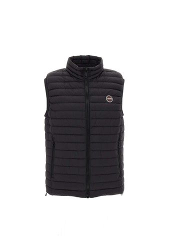 Logo-patch Zipped Padded Gilet - Colmar - Modalova