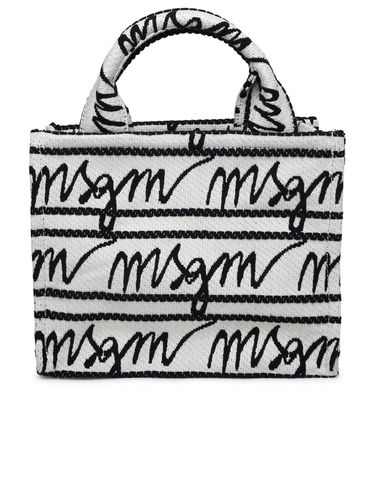 MSGM Small tote Two-tone Tela Bag - MSGM - Modalova