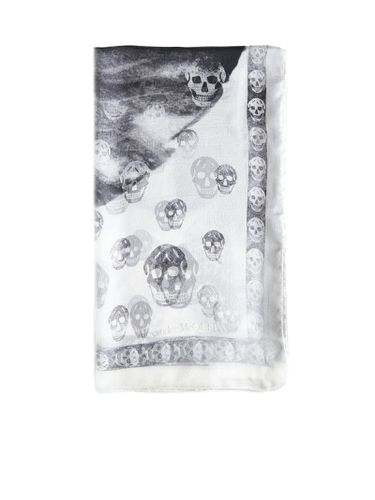 Skull Orchid Scarf - Alexander McQueen - Modalova