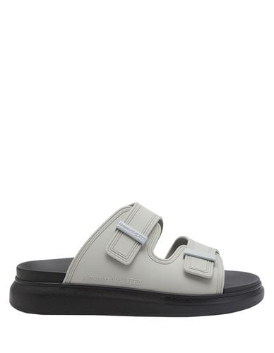 Black And Silver Hybrid Sandals - Alexander McQueen - Modalova