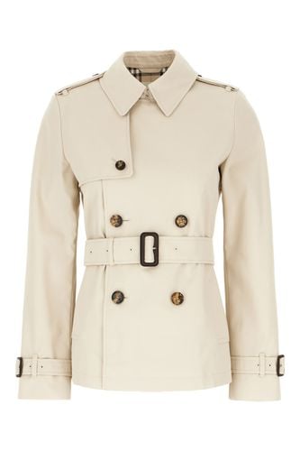 Sand Polyester Blend Trench - Burberry - Modalova