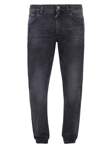 Grey Stretch Denim Jeans - Dolce & Gabbana - Modalova