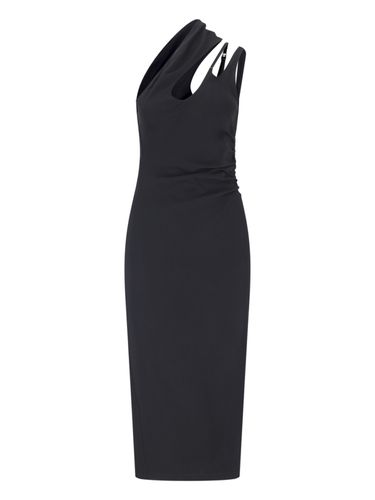 Mugler asymmetric Dress Midi Dress - Mugler - Modalova