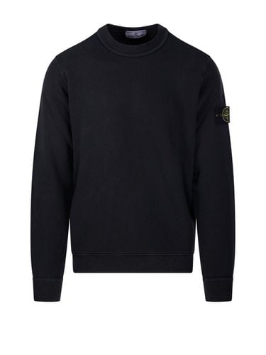 Logo Patch Crewneck Sweatshirt - Stone Island - Modalova