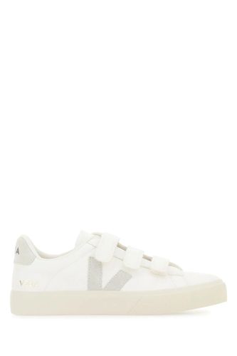 White Chromefree Leather Recife Sneakers - Veja - Modalova