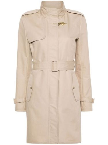 Virginia Trench Coat In Cotton Twill - Fay - Modalova