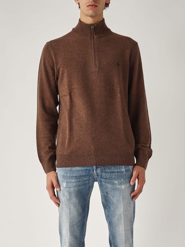 Maglia Mezza Zip Uomo Lana Sweater - Polo Ralph Lauren - Modalova