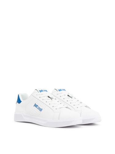 Just Cavalli Mens White Sneakers - Just Cavalli - Modalova