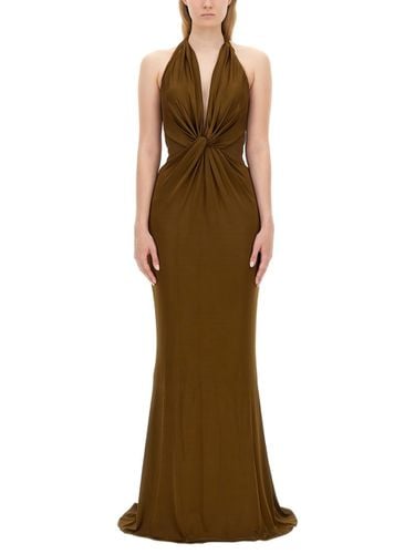 Knitted Stretch Jersey Criss-cross Evening Dress - Tom Ford - Modalova