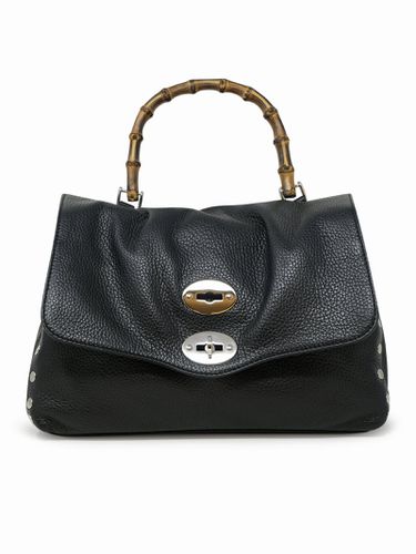 Z0001 Postina Dailys Bamboo Leather Handbag - Zanellato - Modalova