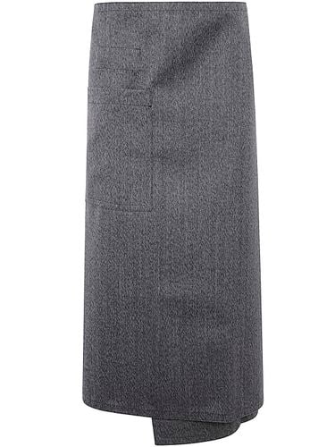 Long Padded Wrap Skirt - Sofie d'Hoore - Modalova