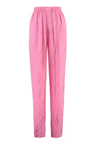 Balenciaga Silk Trousers - Balenciaga - Modalova