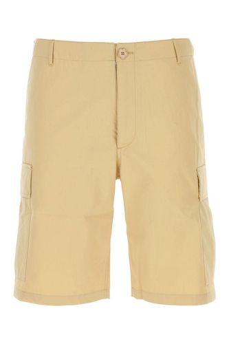 Kenzo Beige Cotton Bermuda Shorts - Kenzo - Modalova