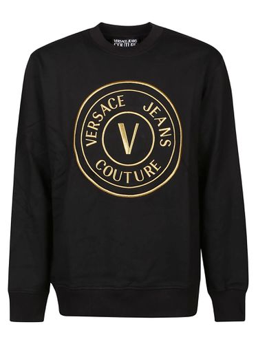 V-emblem Sweatshirt - Versace Jeans Couture - Modalova